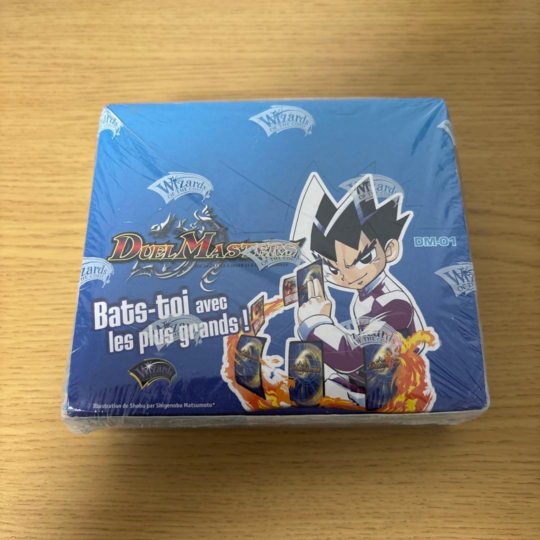 【最終値下げ】デュエルマスターズ DM-01 未開封BOX フランス語版
