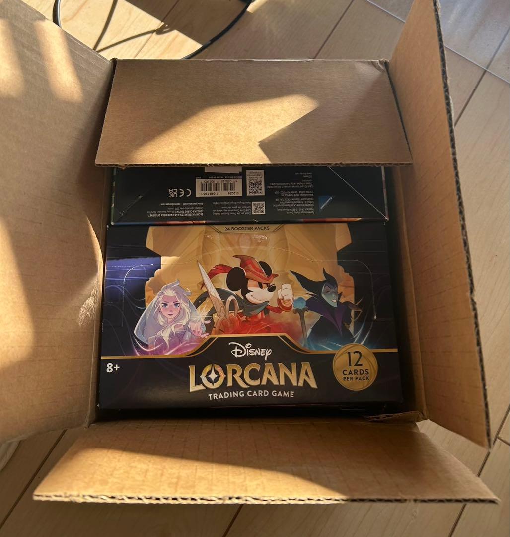 英語版ロルカナ　lorcana first chapter　未開封4 BOX