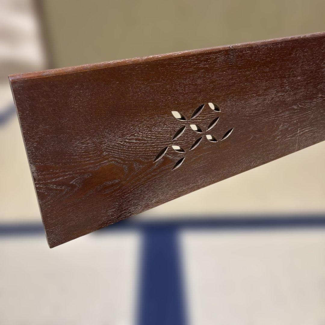 【茶道具】桑七宝板風炉先（紙箱）