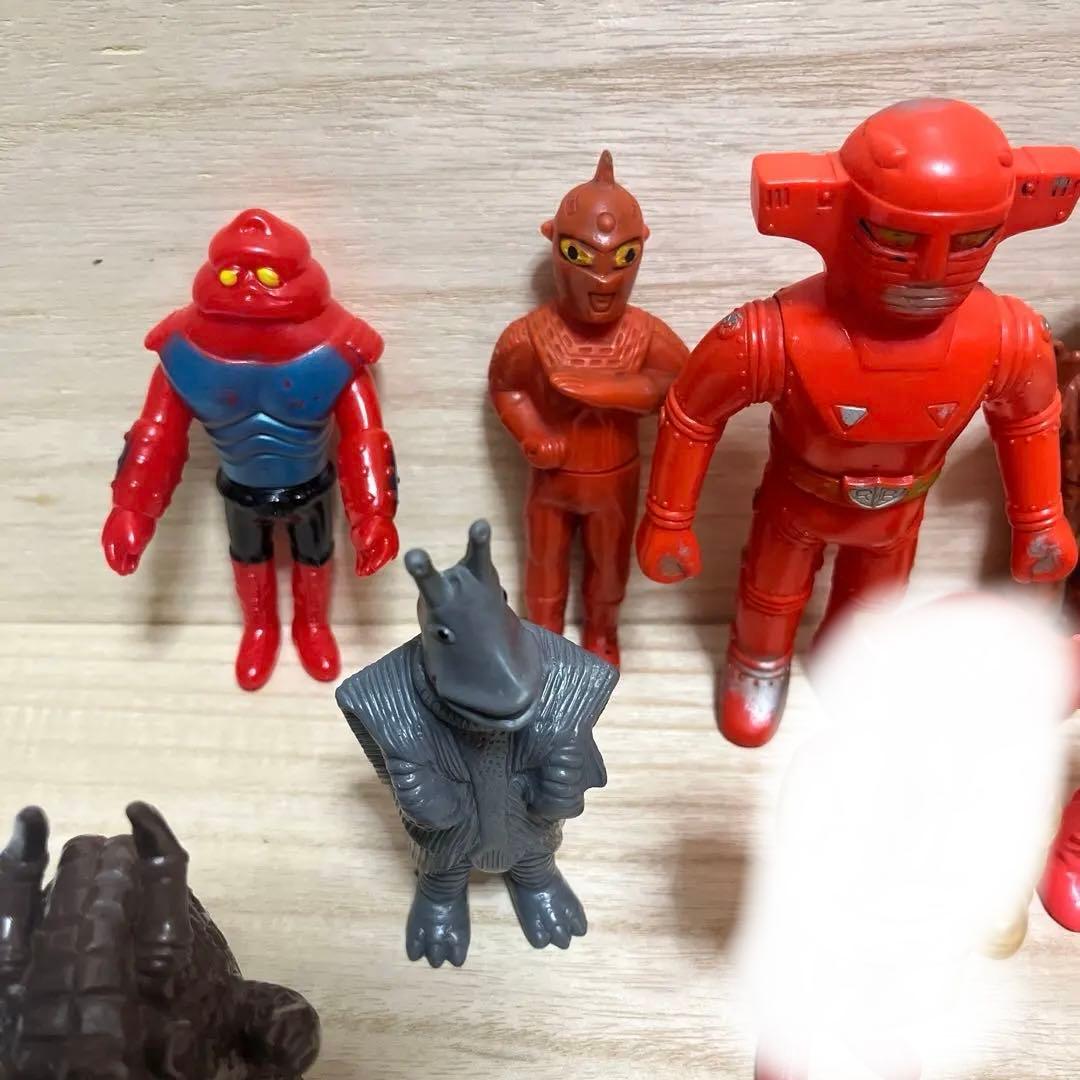 希少ブルマァクミニソフビ 当時物無版権 メフィラス星人、