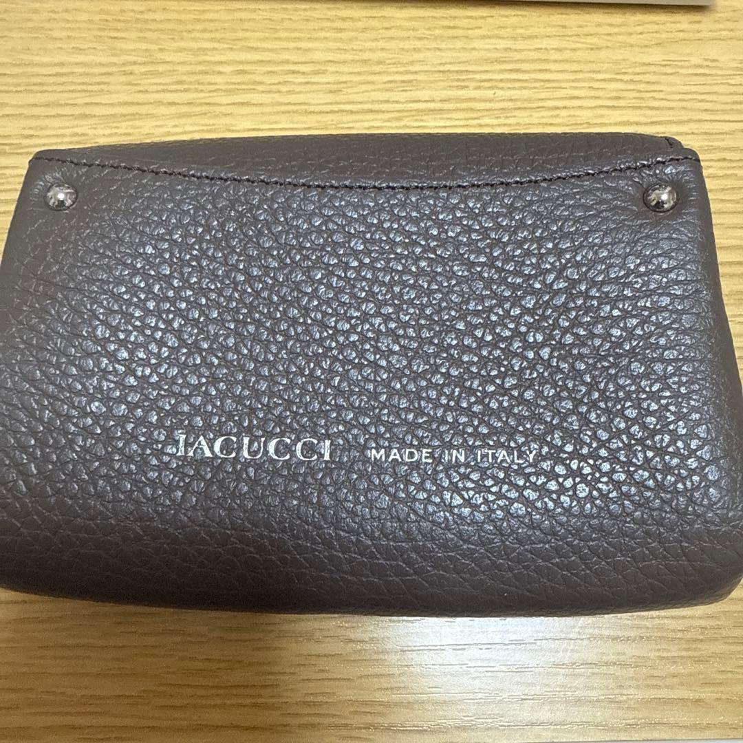 IACUCCI ブラウン 二つ折り財布