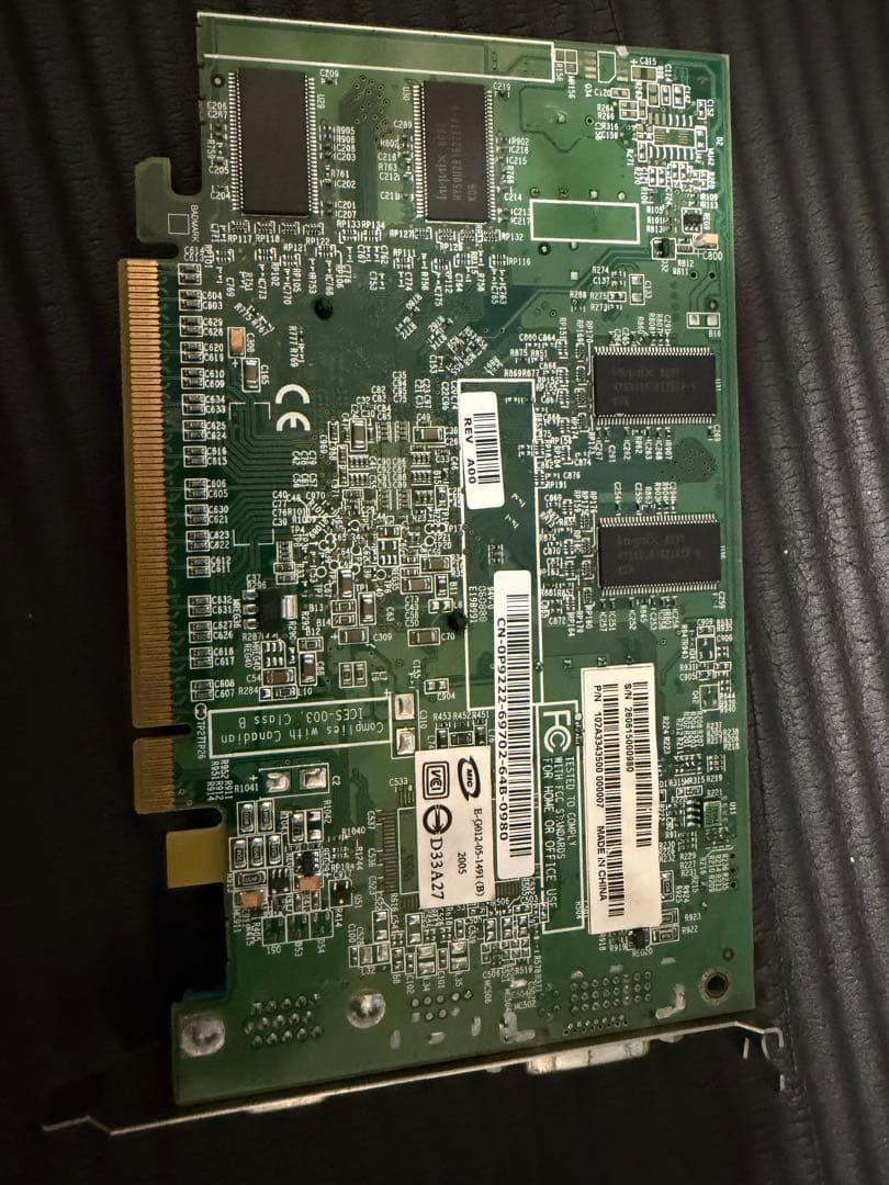 ASUS P5D-E マザーボード + Intel QX6700 CPU＋グラボ