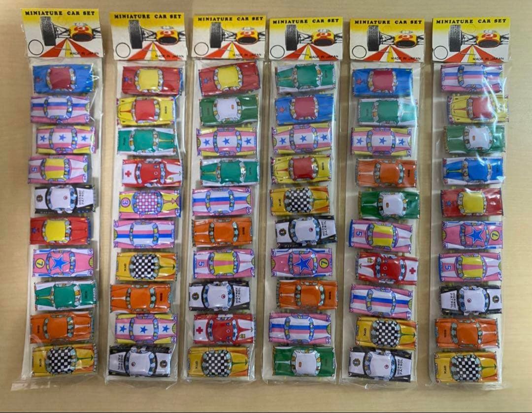 専用　昭和レトロ　ブリキ　ミニカー　日本製　10台入り×60セット　未開封