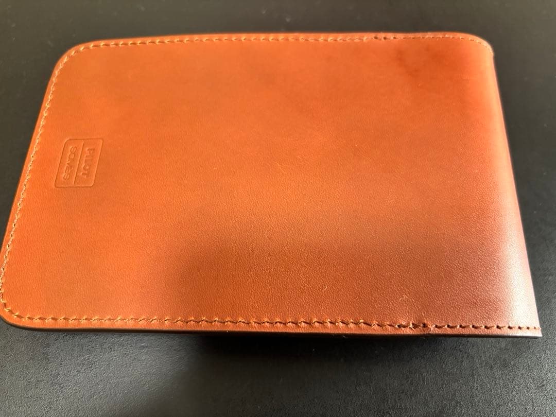 パイロット ソメス 牛革製 ペンシース5本差 ブラウン