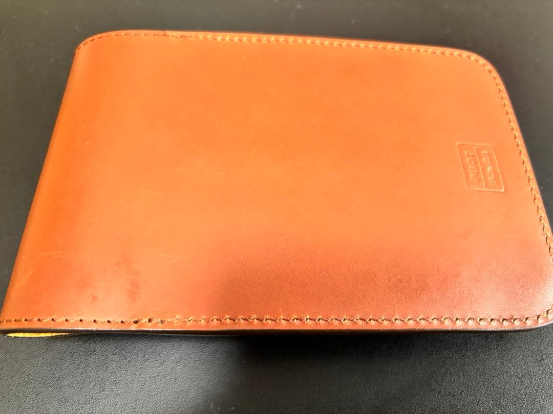 パイロット ソメス 牛革製 ペンシース5本差 ブラウン