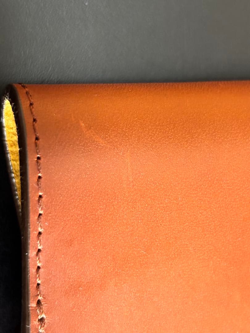 パイロット ソメス 牛革製 ペンシース5本差 ブラウン