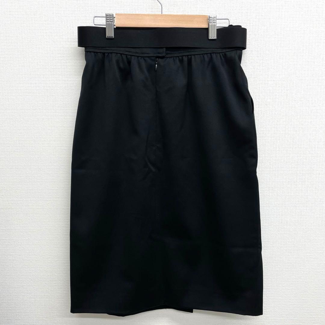 人気モデル✨CHANEL ベルト付きスカート　ブラック