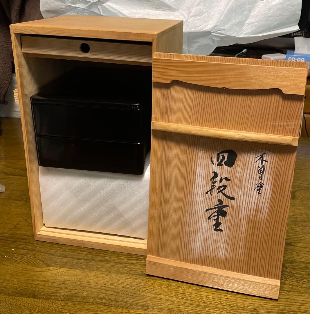 木曽塗4段重箱