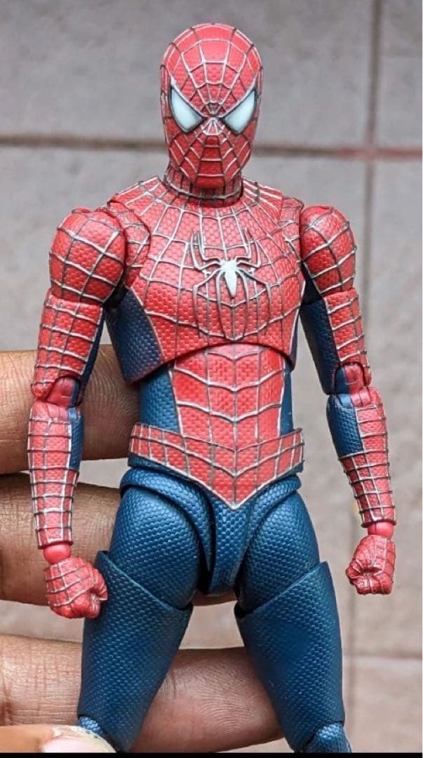MAFEX マフェックス　フレンドリー　スパイダーマン　カスタムヘッド