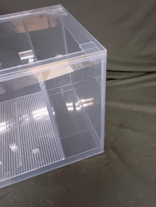 濾過槽 ２槽式濾過槽 前面引き出し式ウールBOX付 VU４０シャワーパイプ付き