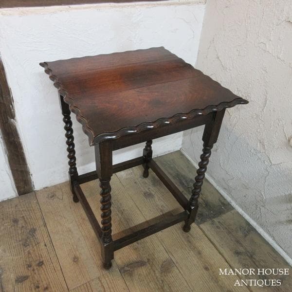 イギリス アンティーク 家具 サイドテーブル オケージョナル 英国 6660d