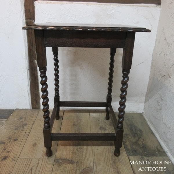 イギリス アンティーク 家具 サイドテーブル オケージョナル 英国 6660d