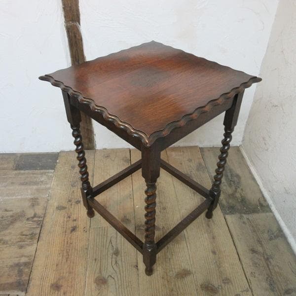 イギリス アンティーク 家具 サイドテーブル オケージョナル 英国 6660d