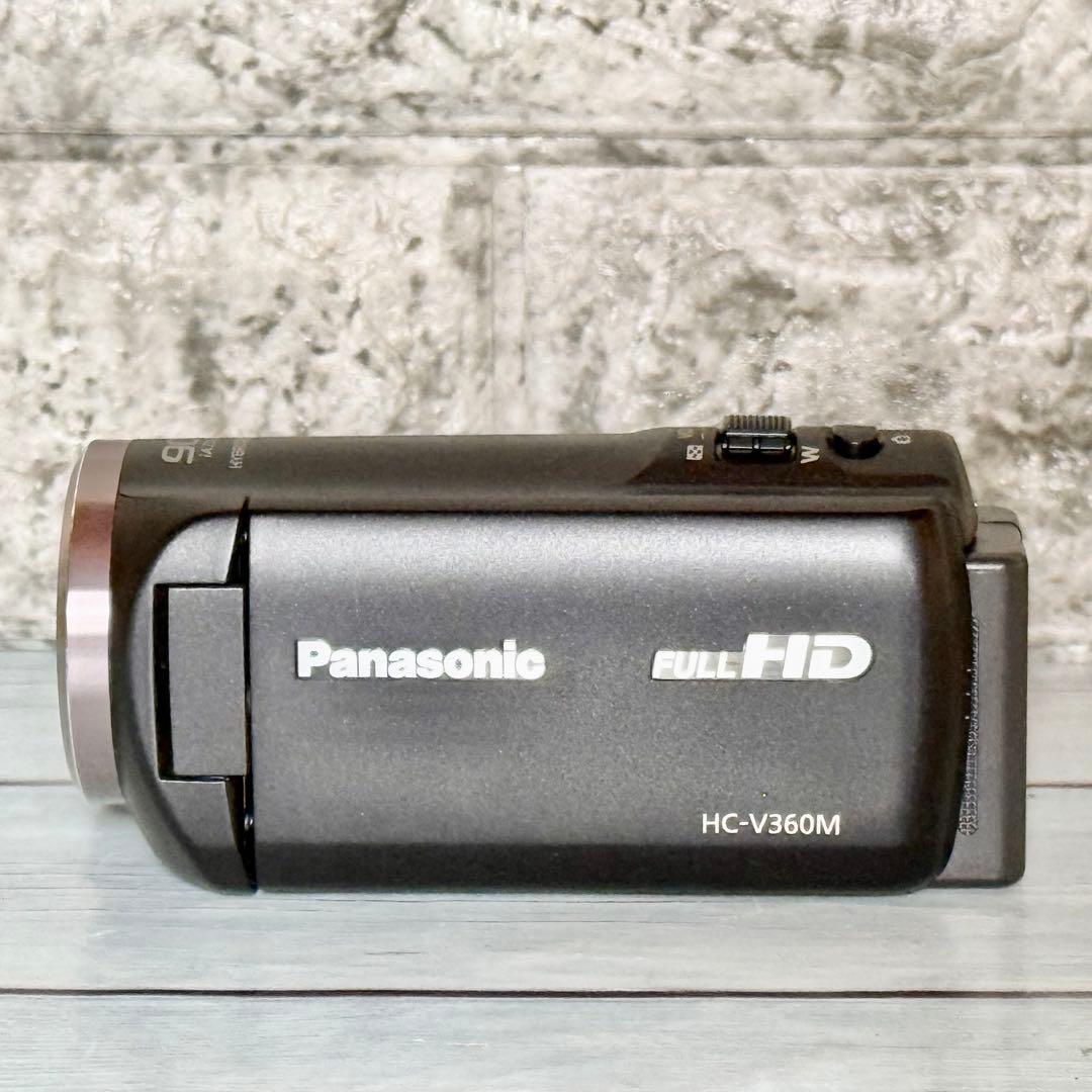 Panasonic「HC-V360M」フルハイビジョン対応ビデオカメラ