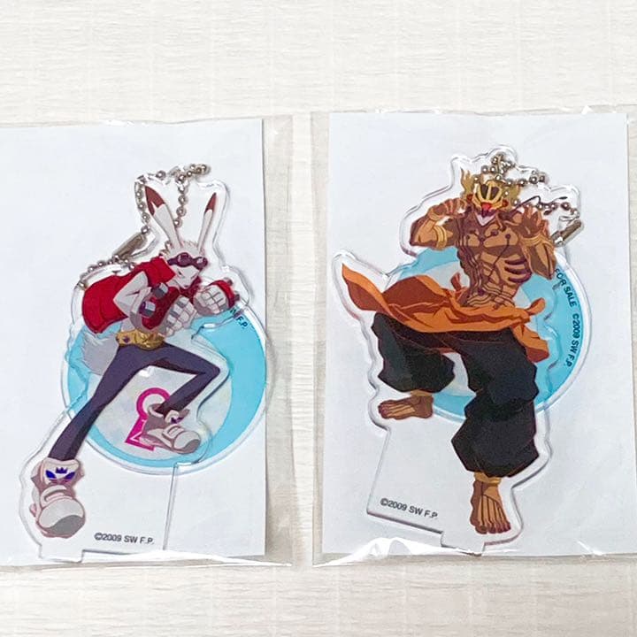 サマーウォーズ　特典　キングカズマ　ラブマシーン　アクリルスタンドキーホルダー