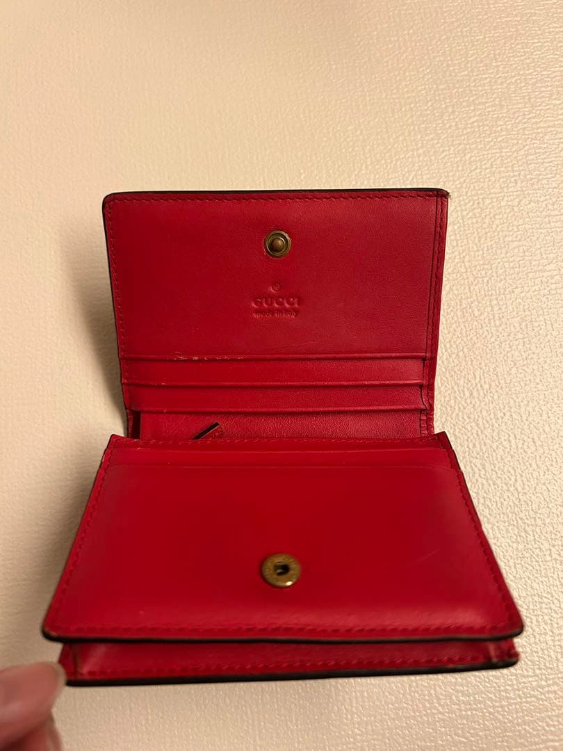 Gucci チェリー 二つ折り財布