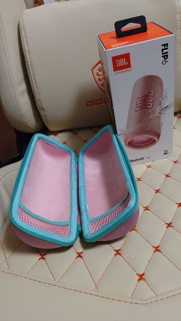 【新品】JBL FLIP6 ピンク Bluetoothスピーカー 、ソフトケース