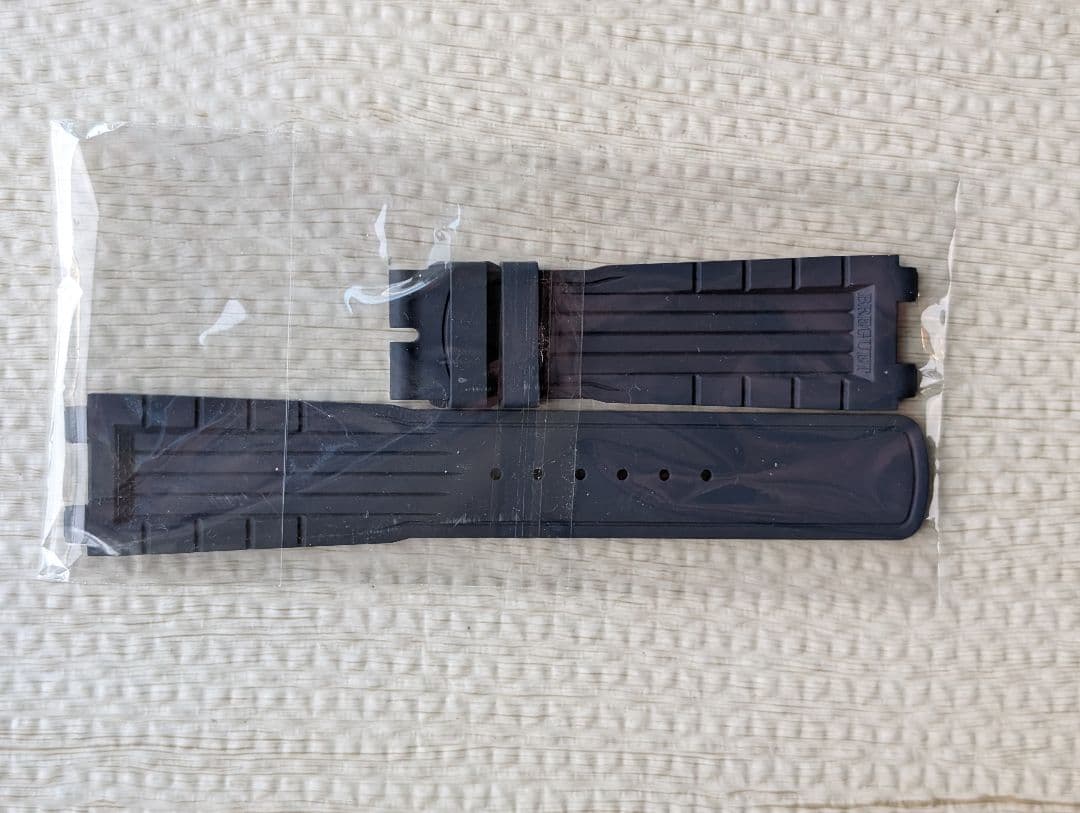 ブレゲ ラバーベルト 純正 マリーン用 ネイビー 未使用 22mm