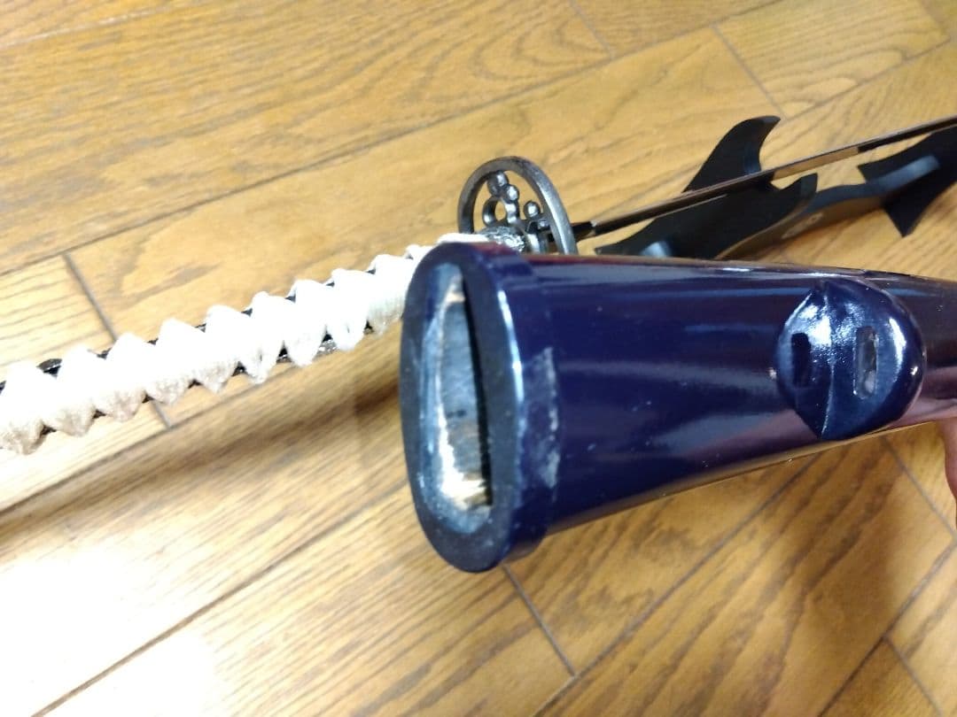 織田信長　レプリカ　模造刀と織田信長　家紋入り刀置き