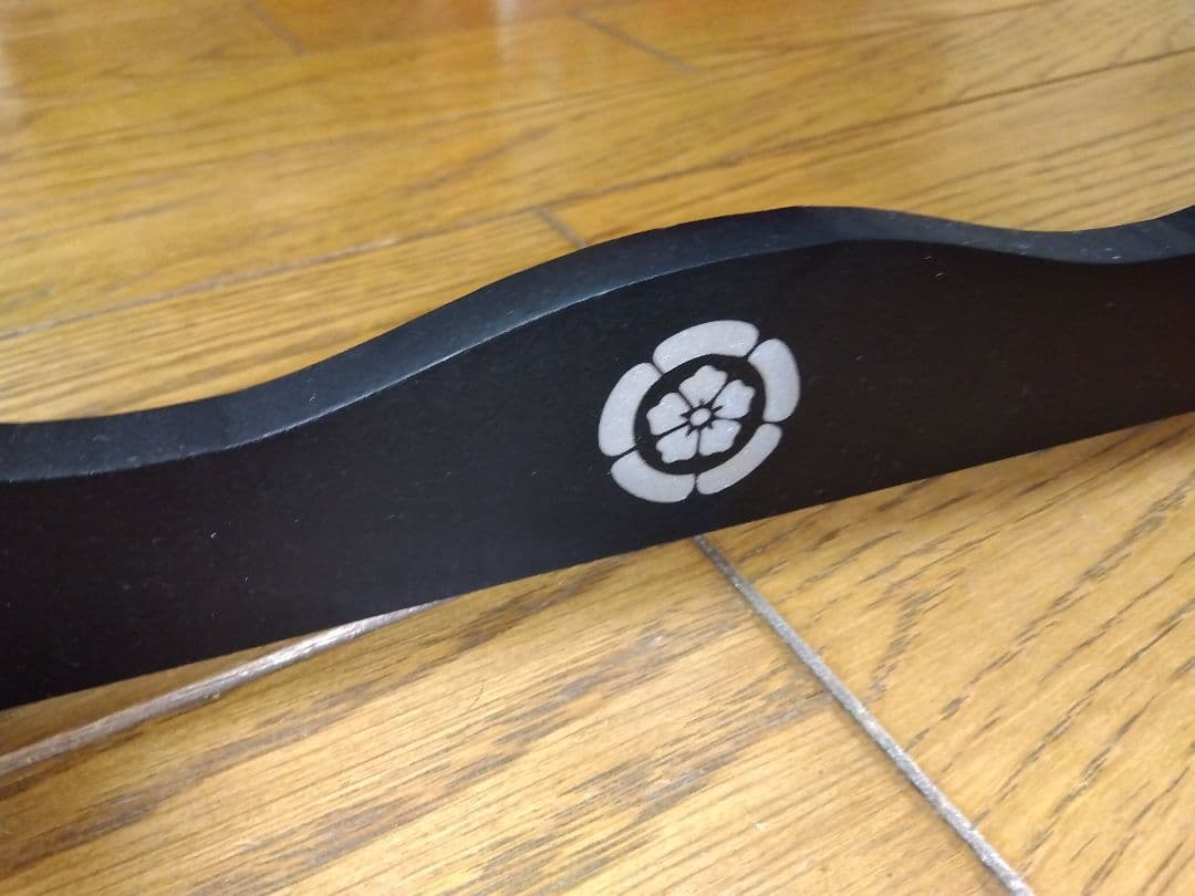 織田信長　レプリカ　模造刀と織田信長　家紋入り刀置き