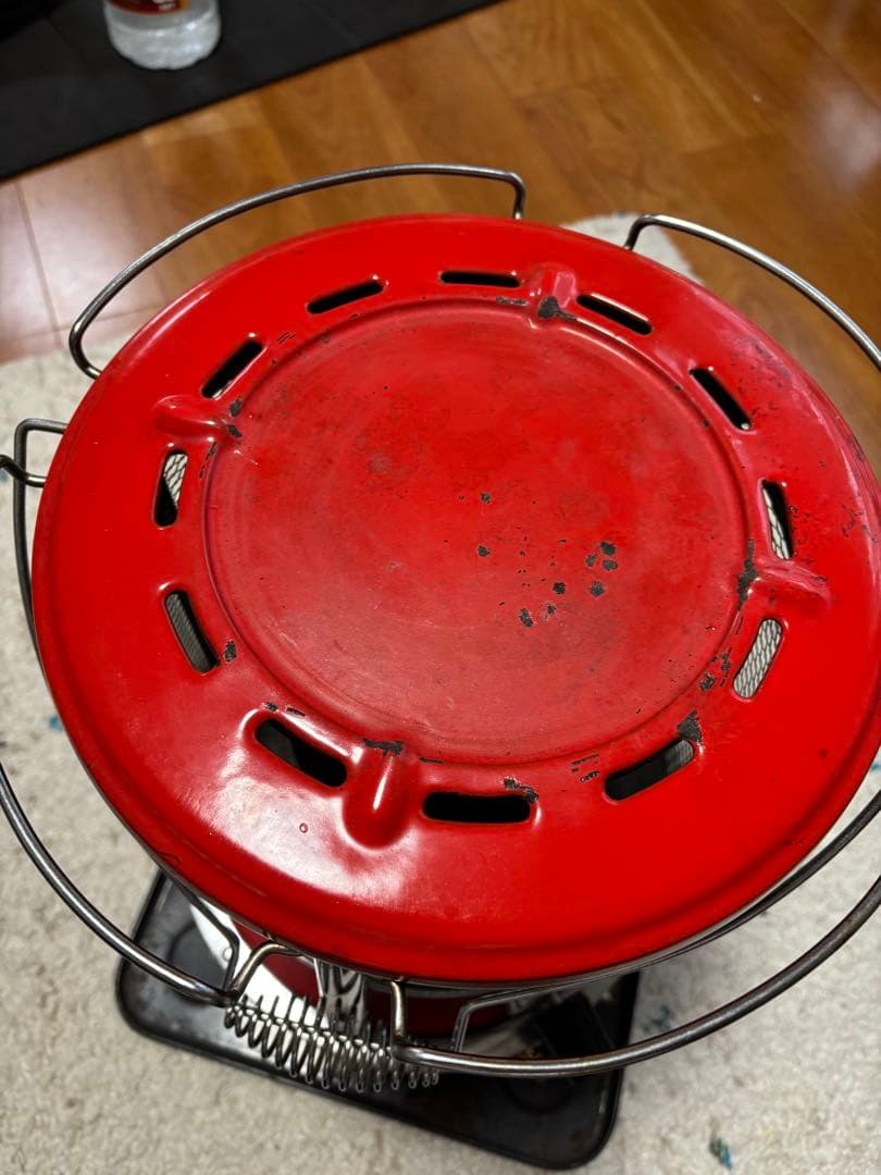 フジカ 石油ストーブ　KP-2 赤　ビンテージ　昭和レトロ