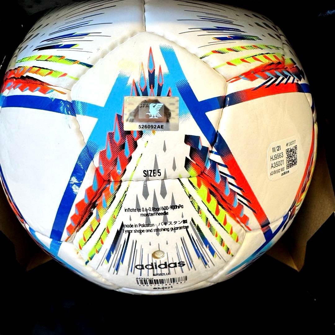 2022 FIFA ワールドカップ アル・リフラ サイズ5 ABEMA新品未使用