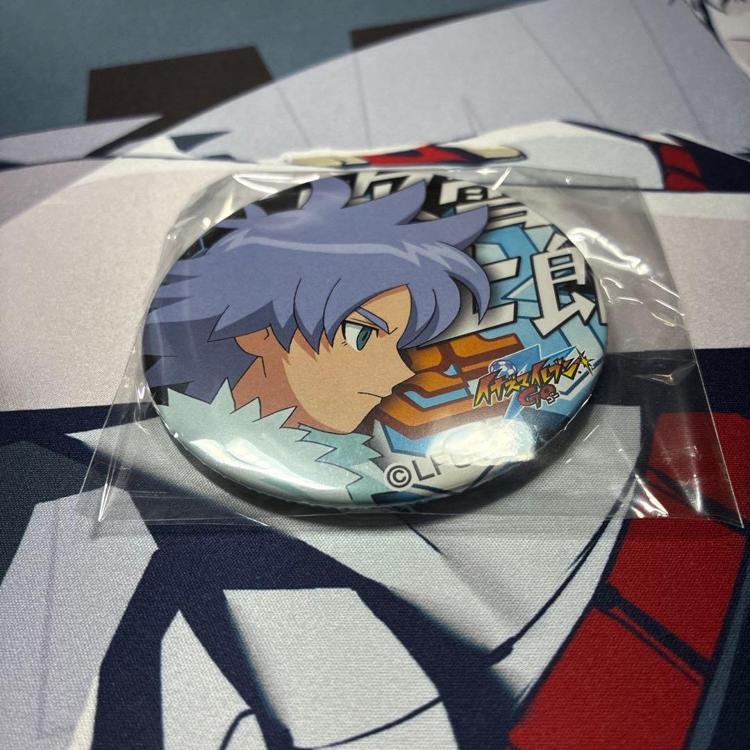 イナズマイレブン どデカ缶バッジ　吹雪士郎