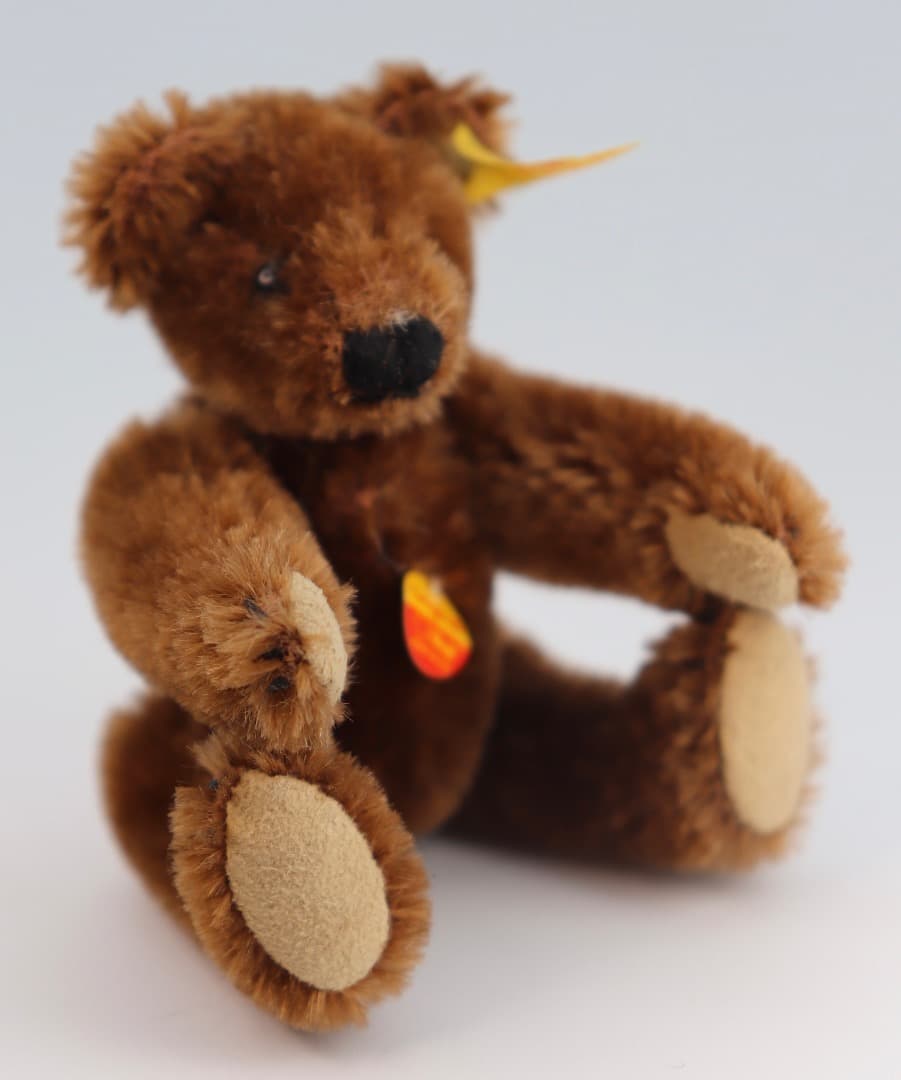 Steiff テディベア ダーク・ブラウン1909年レプリカ・テディ9cm E