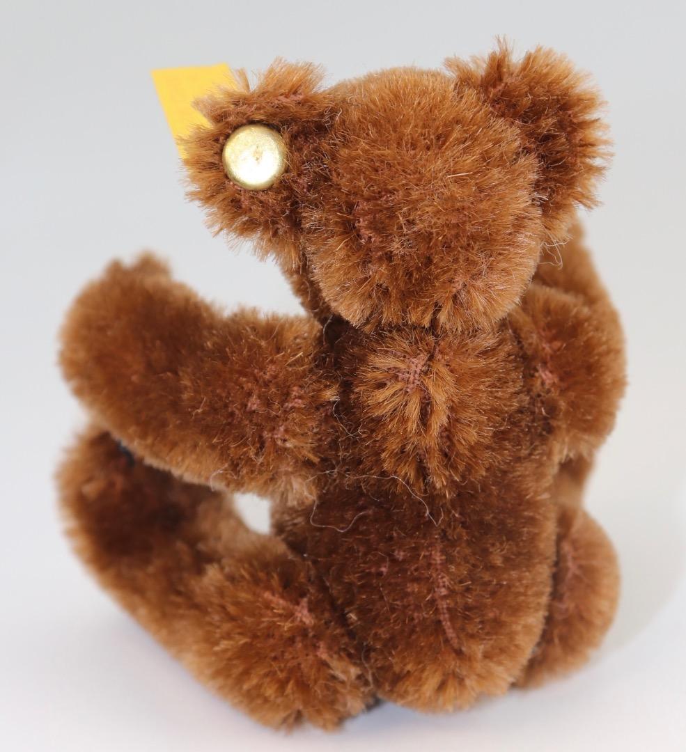 Steiff テディベア ダーク・ブラウン1909年レプリカ・テディ9cm E