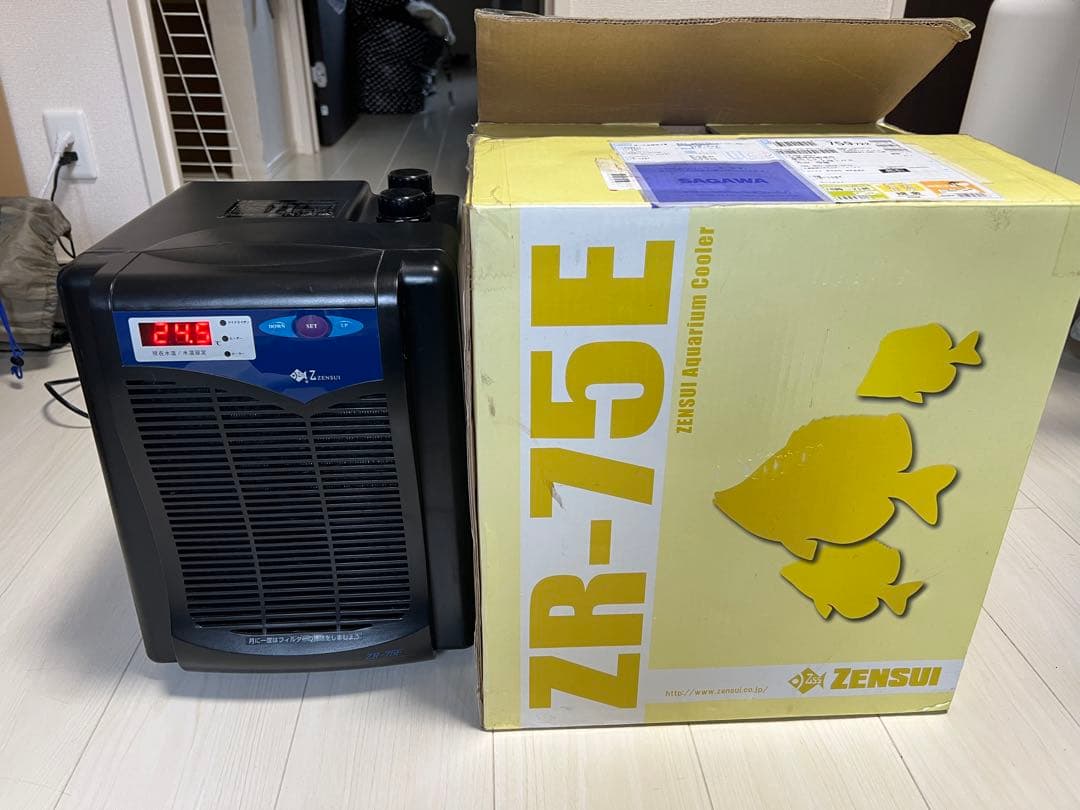 美品　ゼンスイ　クーラーZR75E おまけダブルタップ　2本