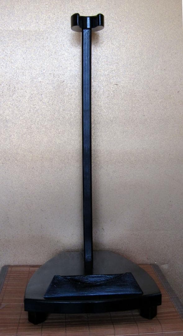 木製楽器スタンド 黒