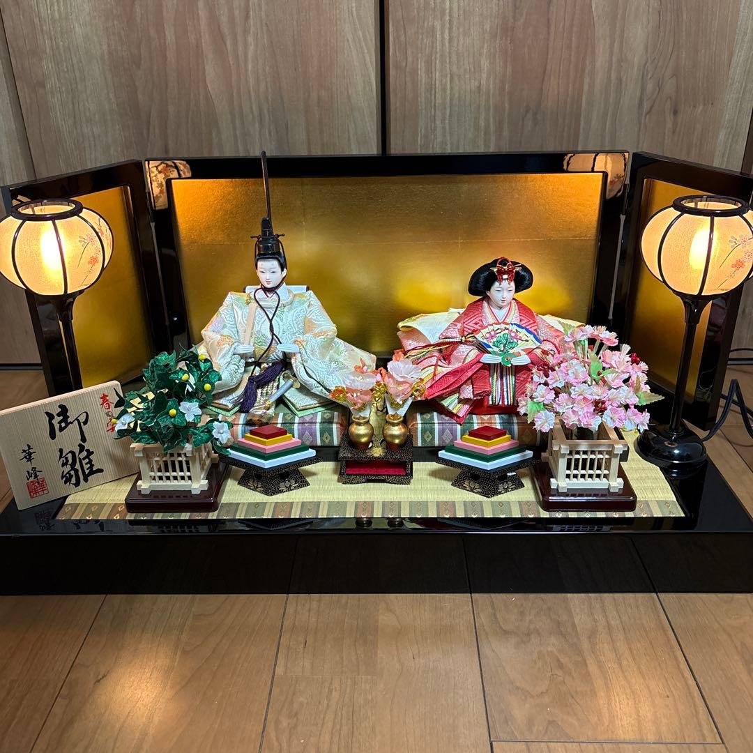雛人形 親王飾り