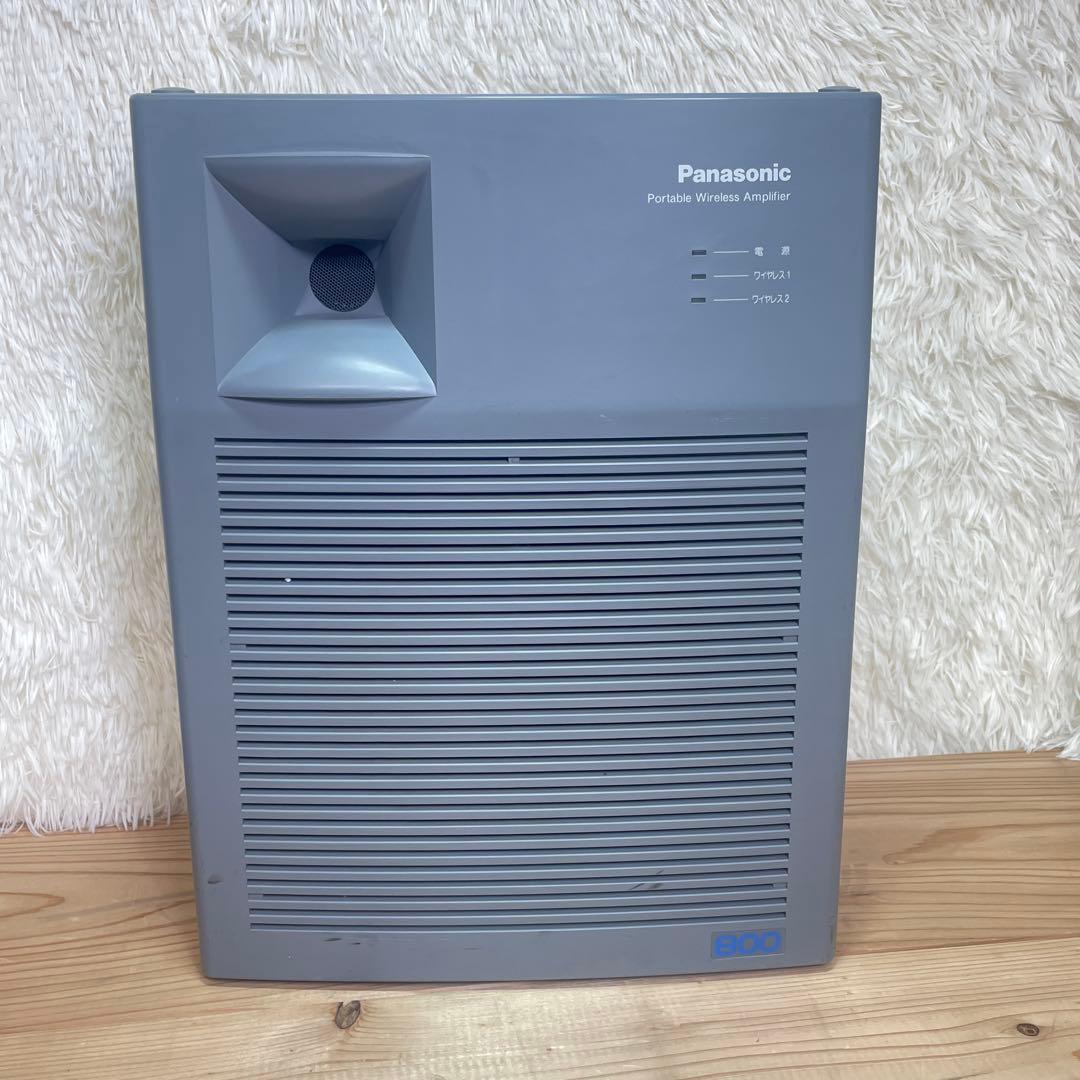 Panasonic WX-282C WX-3100 ワイヤレスアンプマイクセット