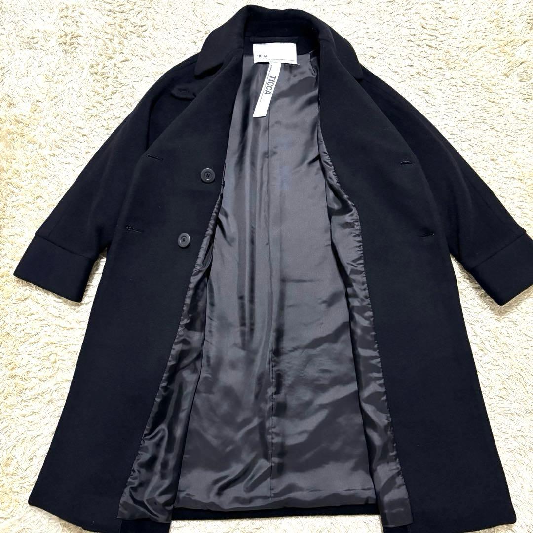 定番人気　2024AW TICCAティッカ テントコート ブラック