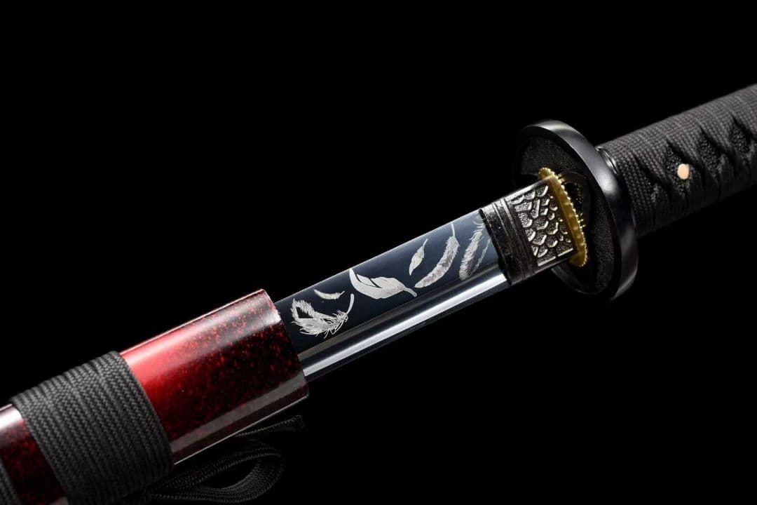 【天羽】古兵器 武具 刀装具 日本刀　模造刀 居合刀 武士道 鑑賞用 美術刀