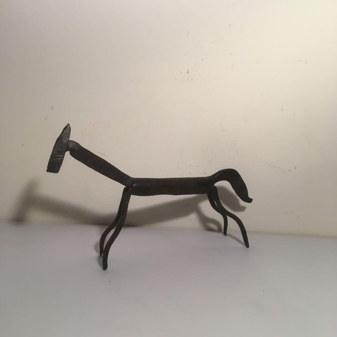 ロートアイアン アニマル 16頭セット ブラック アジアン雑貨