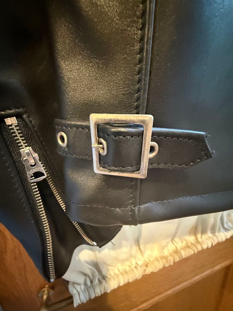 Schott シングルライダースジャケット ブラック 38