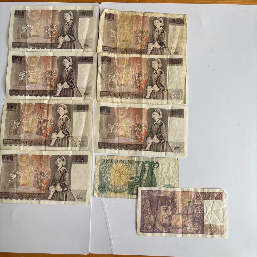 イギリス旧紙幣