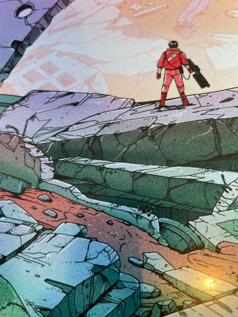 ボトルネックギャラリー AKIRA ポスター　“Tetsuo!” FOIL