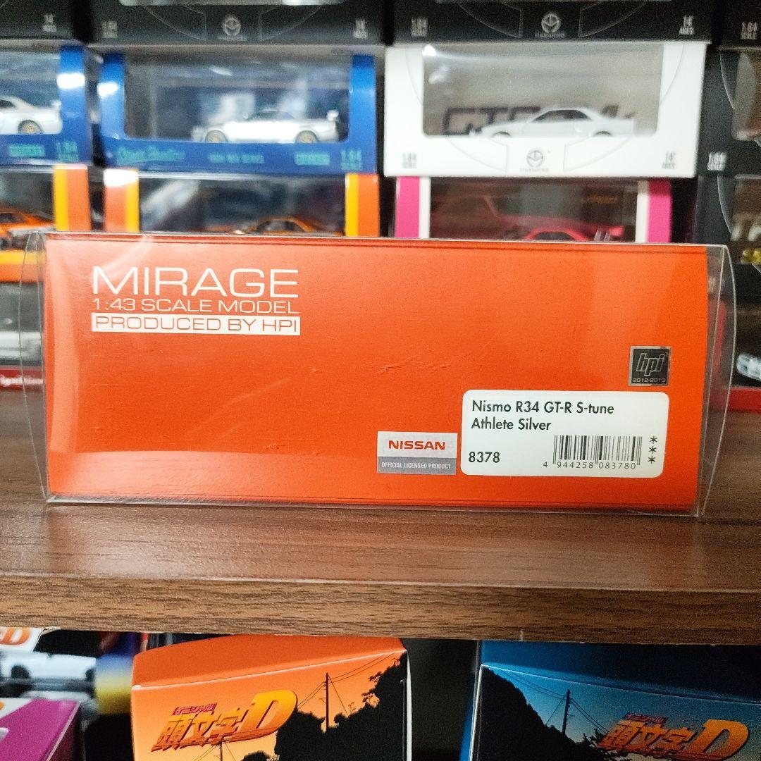 MIRAGE ニスモ R34 GT-R GTR S-tune ベイサイドブルー