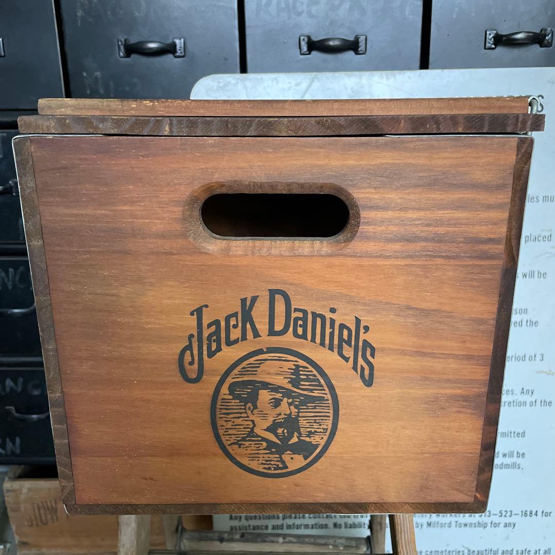 USA Jack Daniel's wooden box ジャックダニエル 木箱