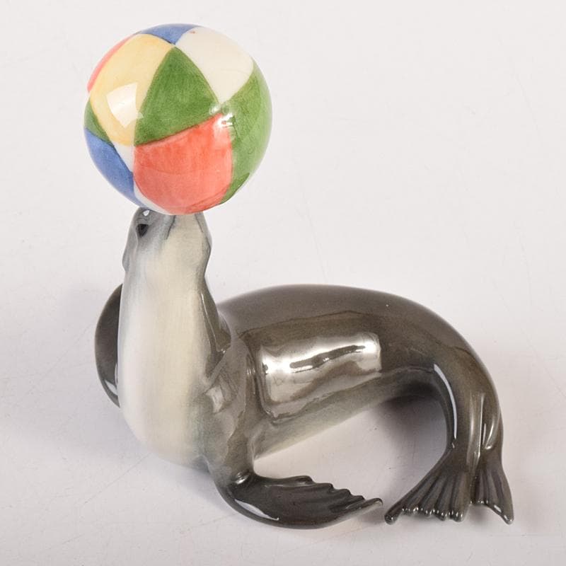 ロイヤルコペンハーゲン　ミニサーカスコレクション　アシカとボール　V　R7833