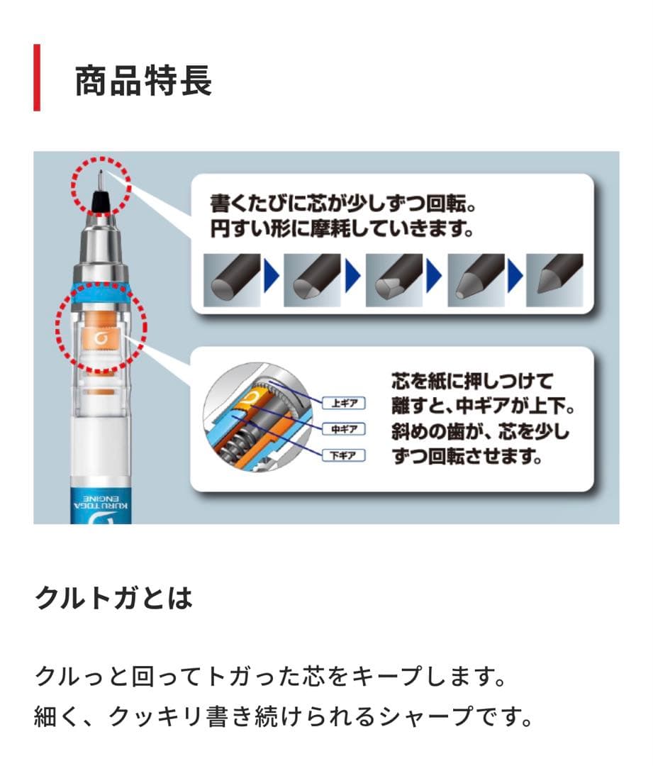 クルトガ ダイブ 0.5ｍｍ デンスグリーン 新品未使用