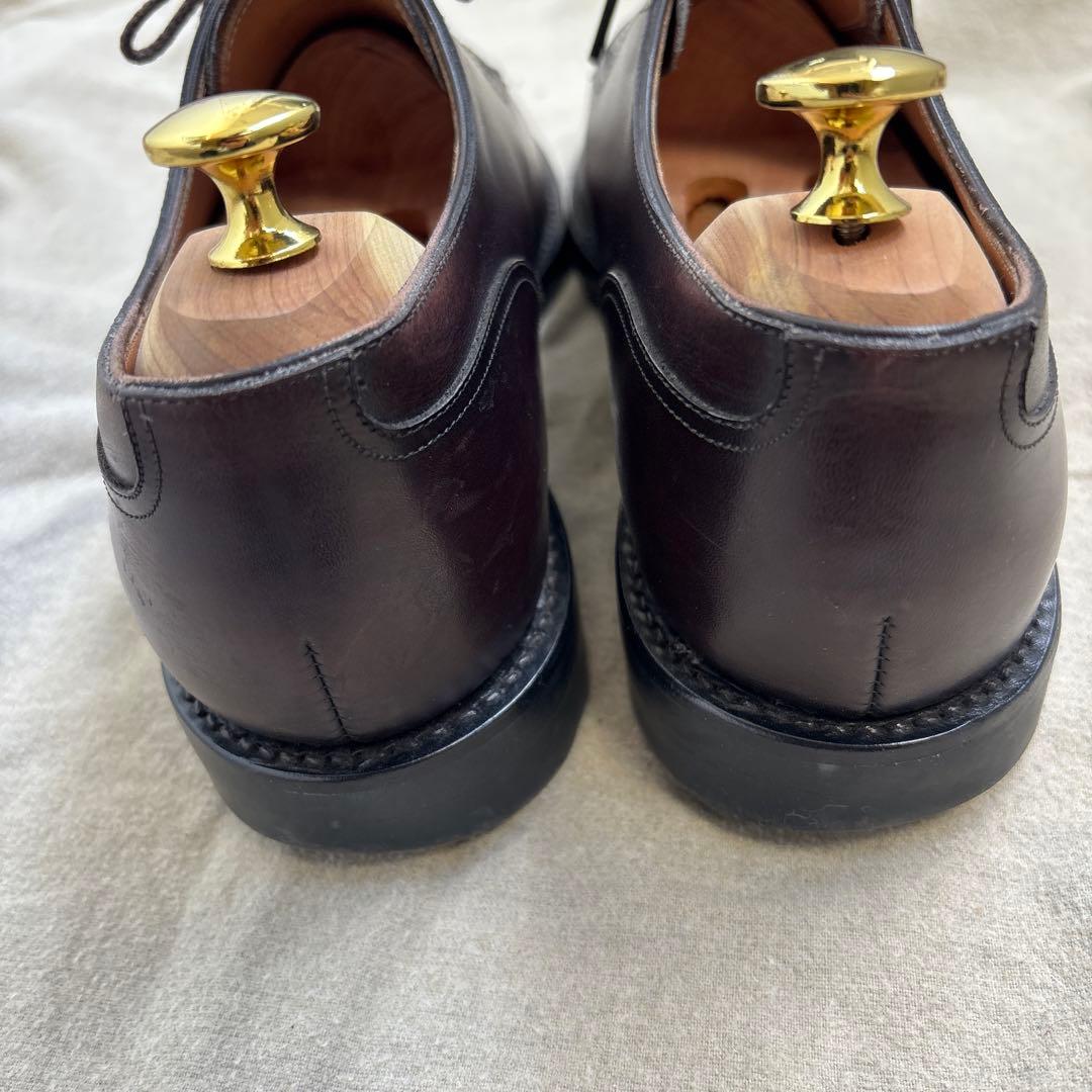 美品 42nd Highland ダークブラウン レザーシューズ