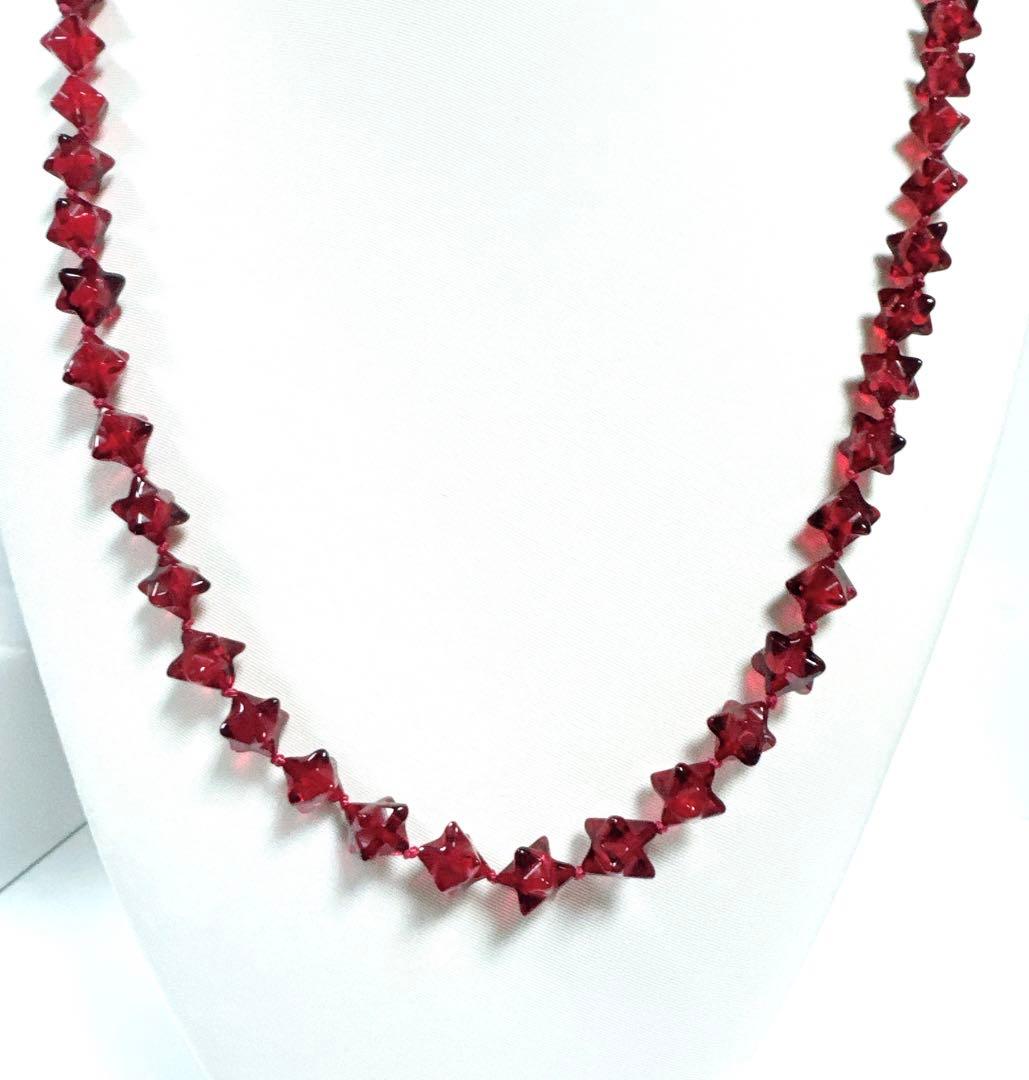 赤琥珀ネックレスNO25-1012