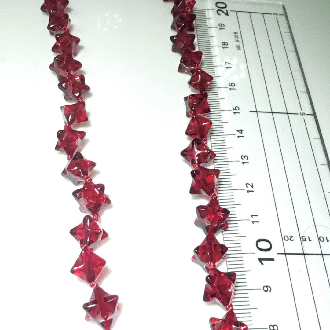 赤琥珀ネックレスNO25-1012