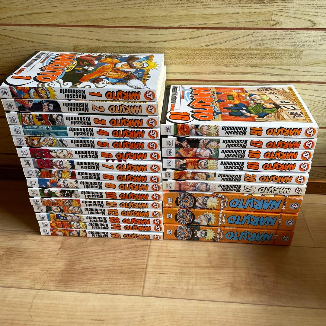 英語版　ナルト　NARUTO 1〜30巻