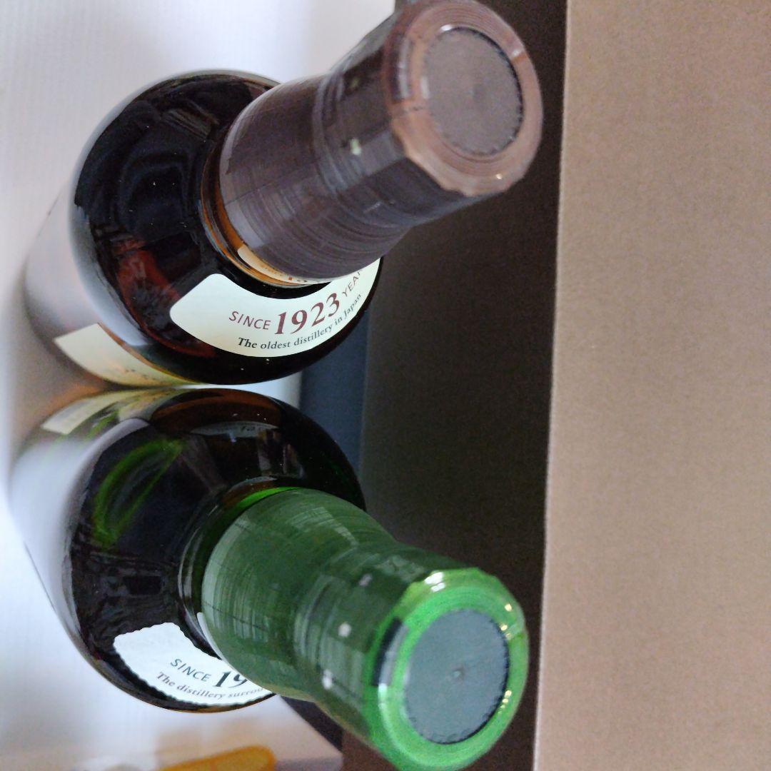 サントリーウィスキーシングルモルト山崎・白州各700ml入2本セット×２箱計４本