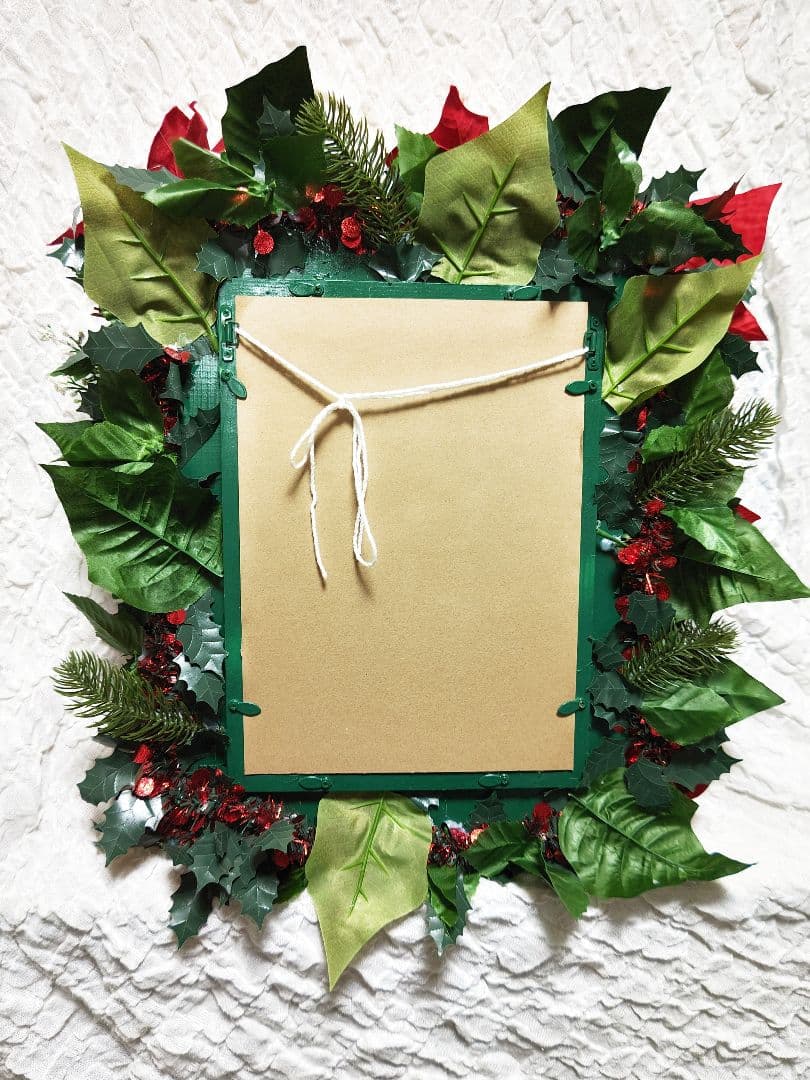 油絵 絵画 【ポインセチア】