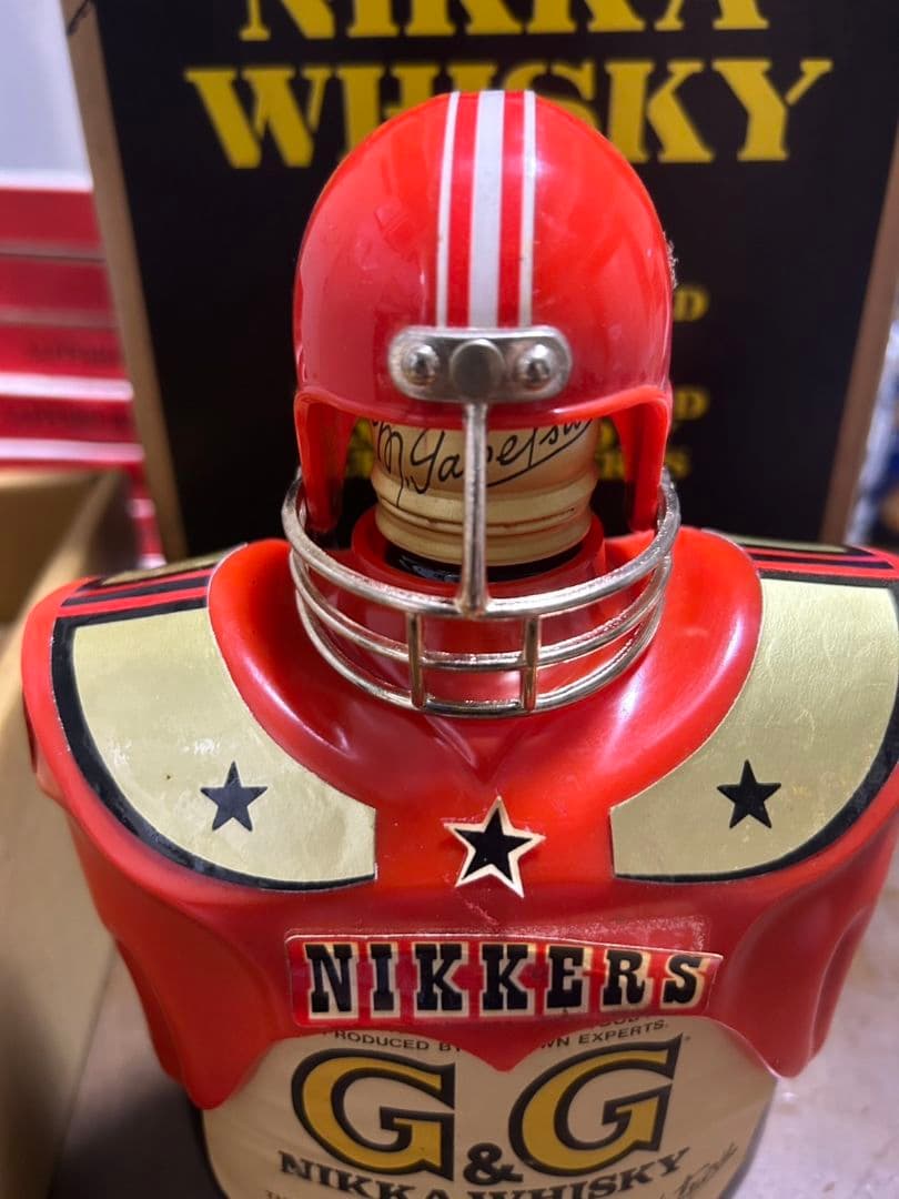 ニッカ G&G 竹鶴ブレンド アメフト NIKKA WHISKY NIKKERS